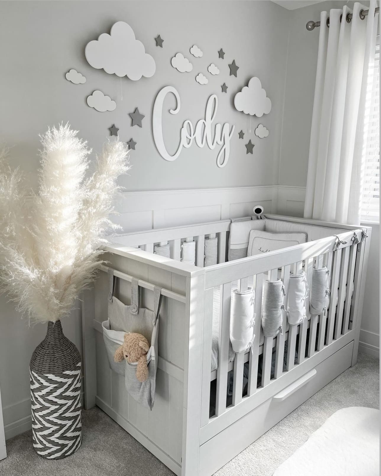 Cloud and Star Wall Decals Create a Dreamy Sky Backdrop