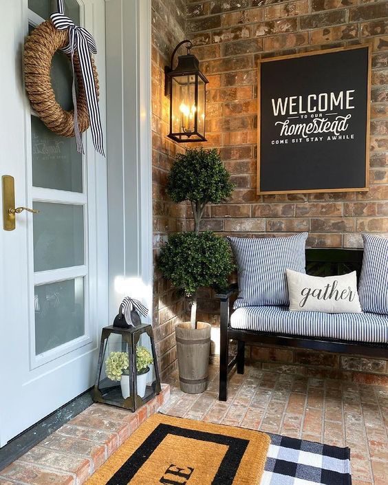 Tall Boxwood Topiaries Add Vertical Greenery