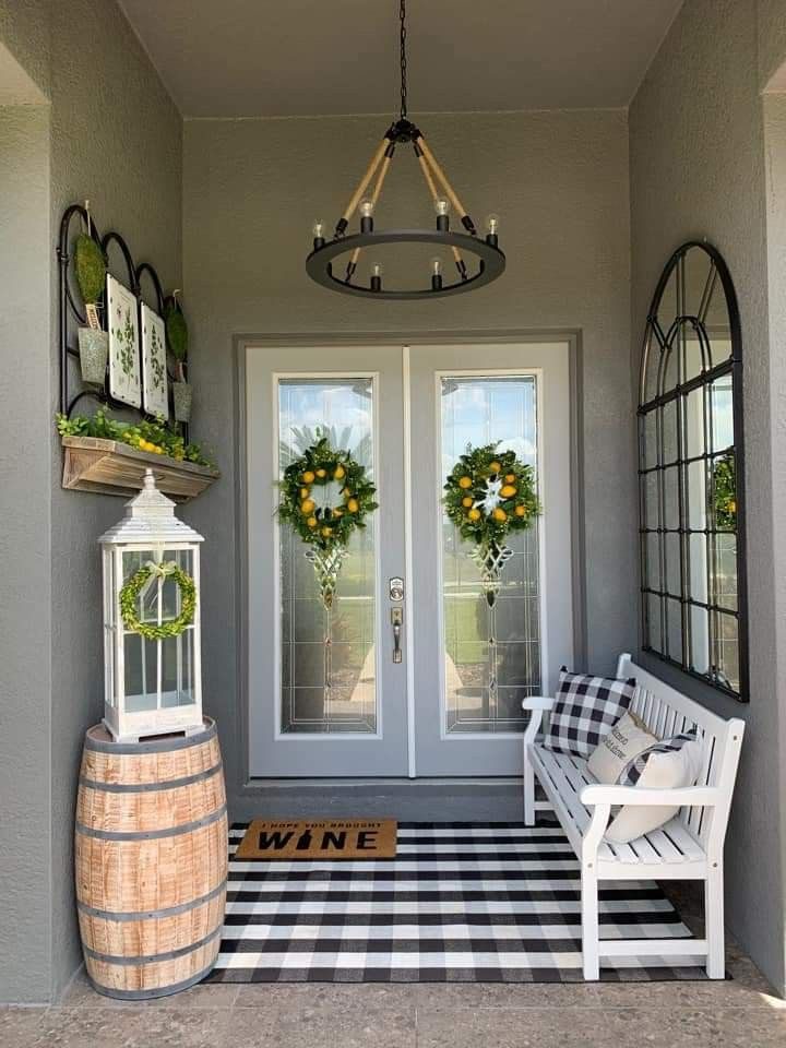 Wooden Barrel Base For Lanterns and Planters