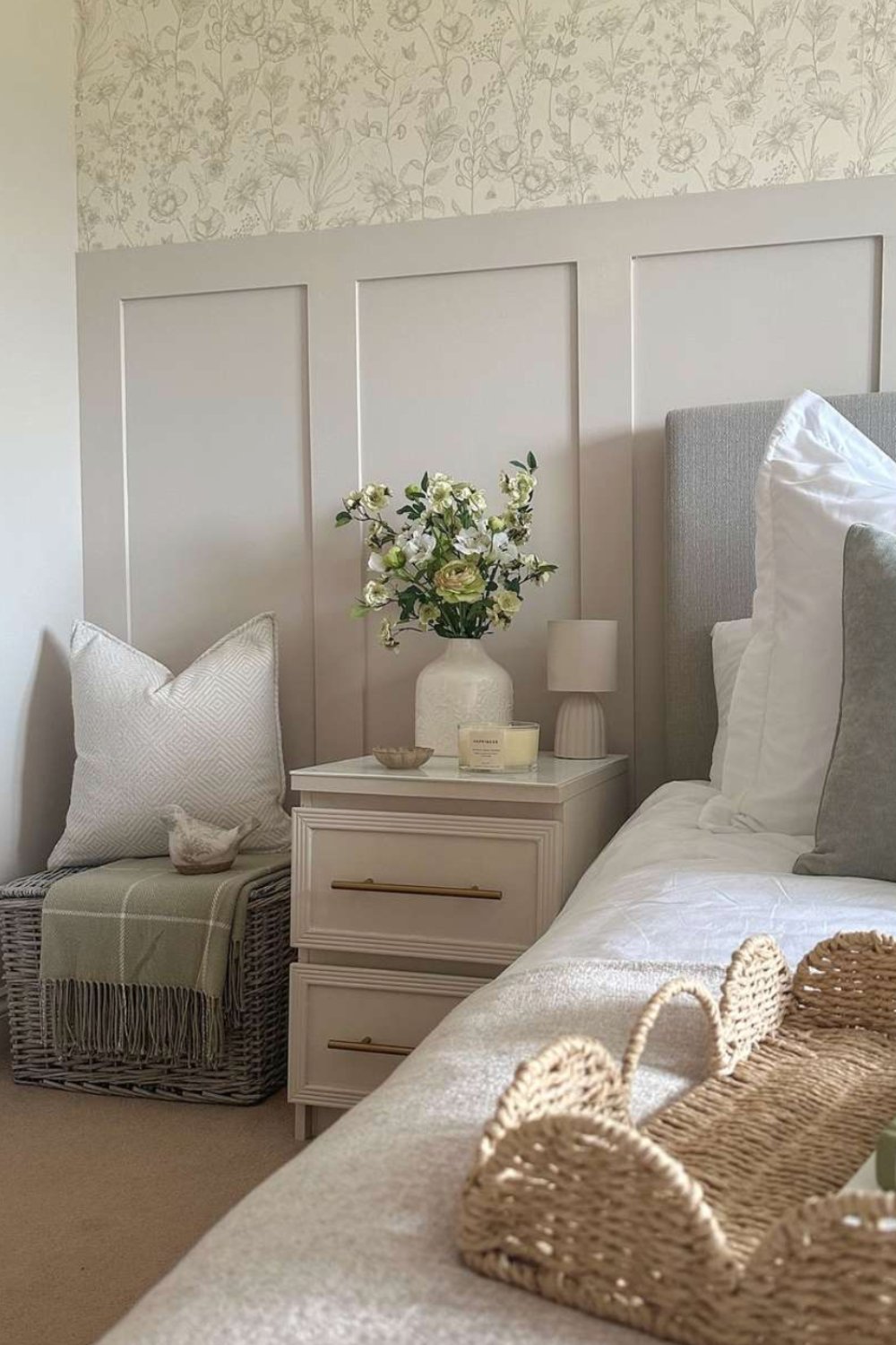 Paneled Wall for Subtle Architectural Interest