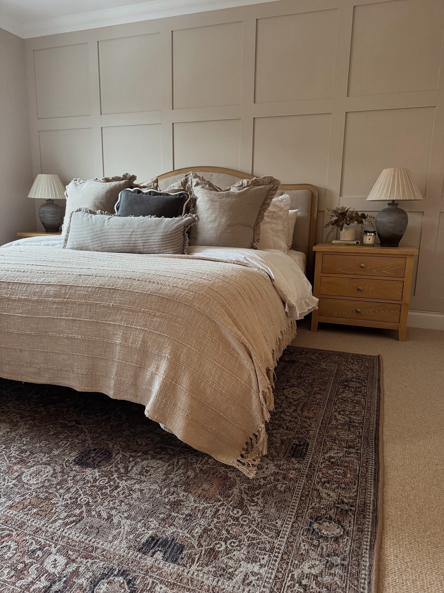 Anchor Your Bedside with an Oriental Runner