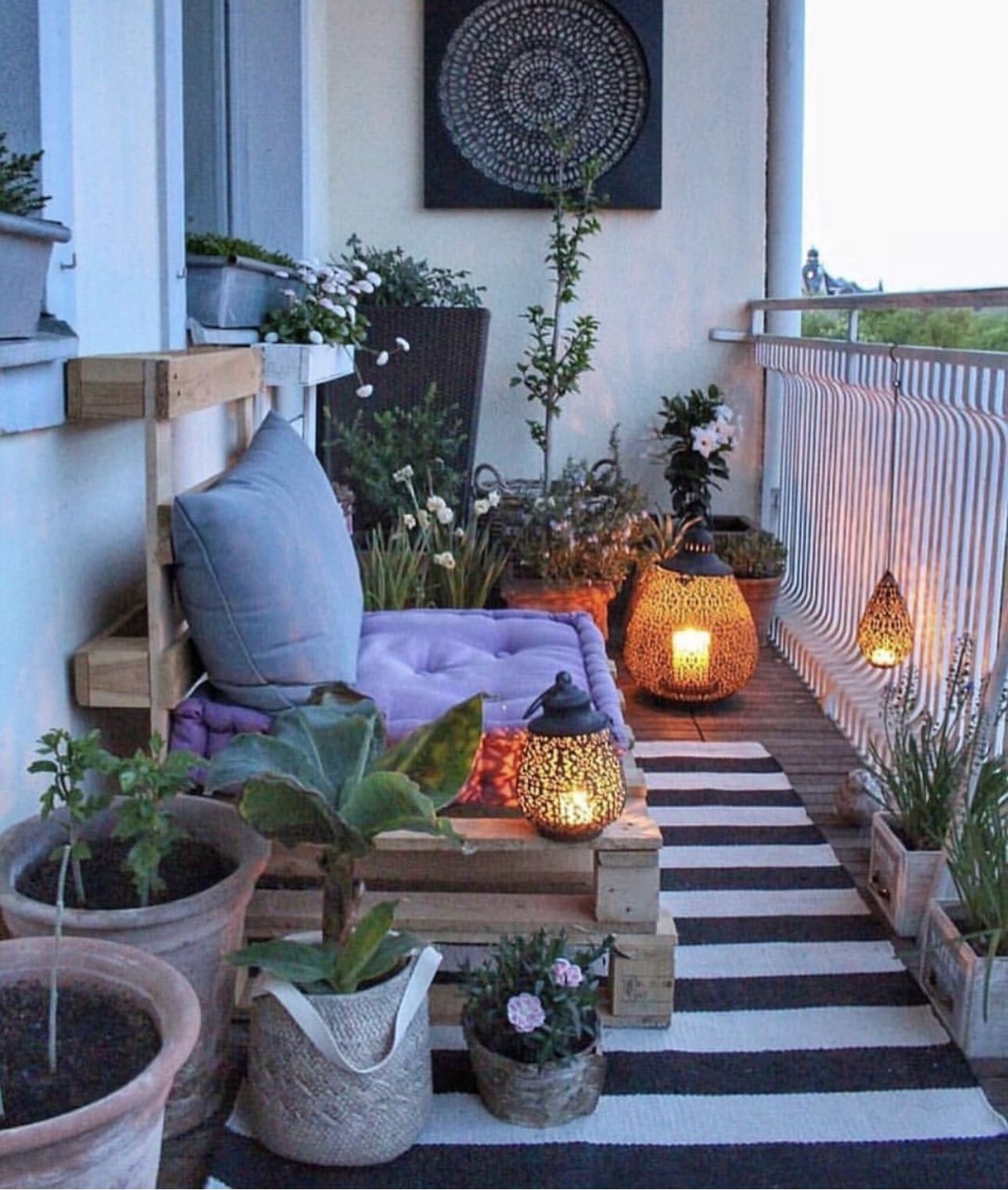 Cast Magical Light with Ornate Metal Lanterns