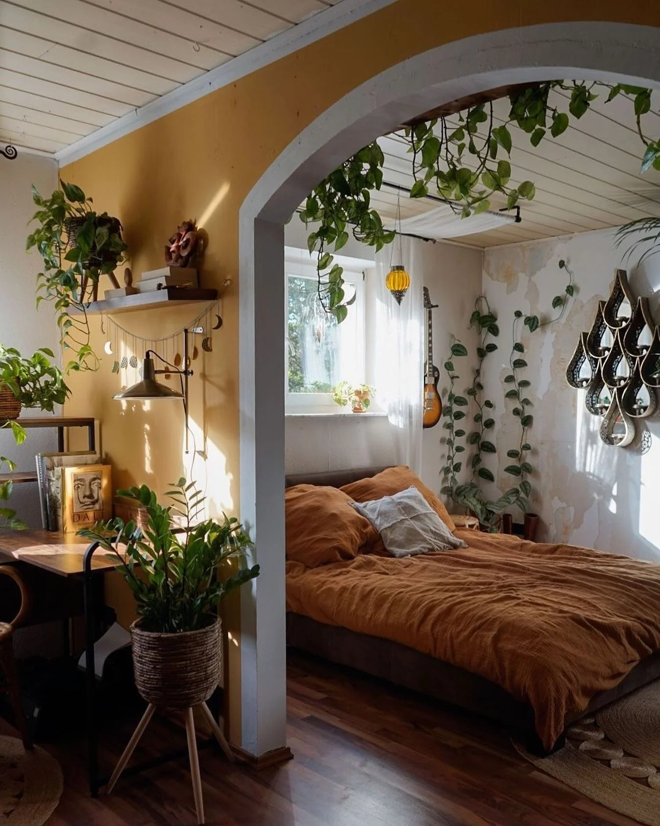Teardrop Mirrors Add Dappled Light and Reflective Interest