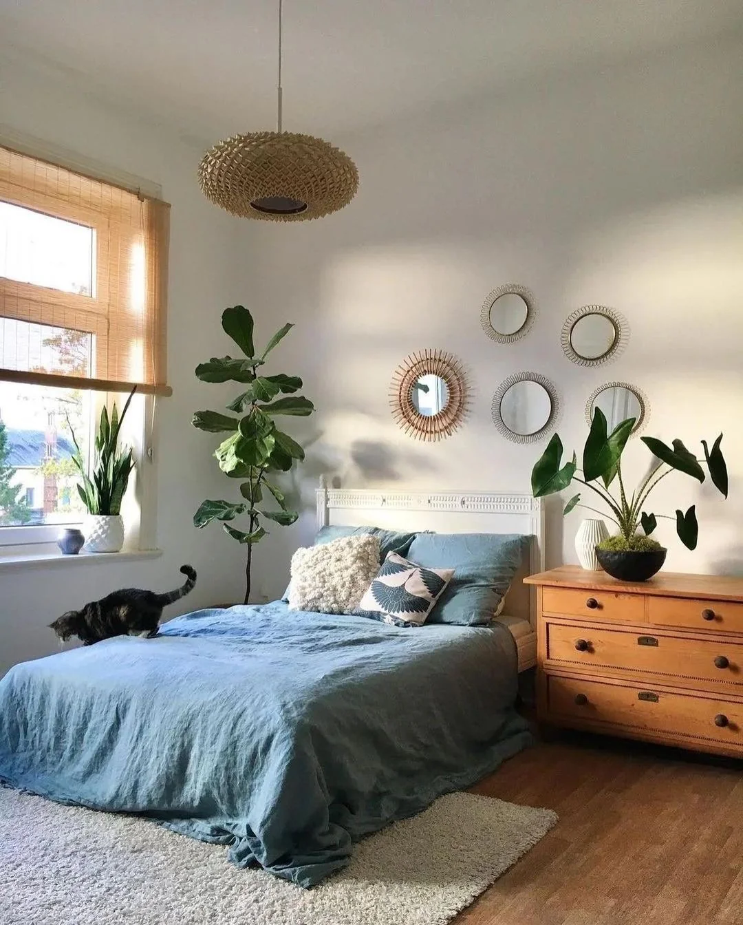 Sunburst Mirror Gallery Adds Whimsical Wall Interest