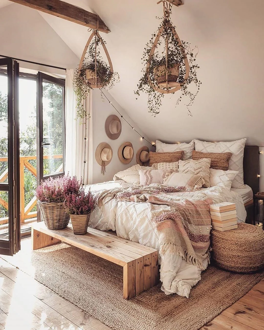 Hanging Planters Add Organic Greenery to the Ceiling