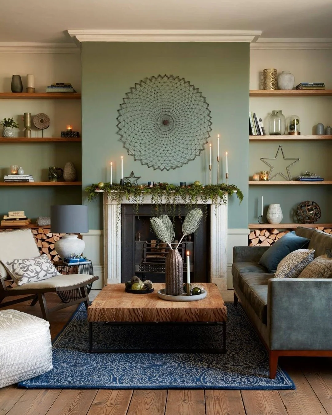 Anchor Your Room with Large Circular Metal Wall Art