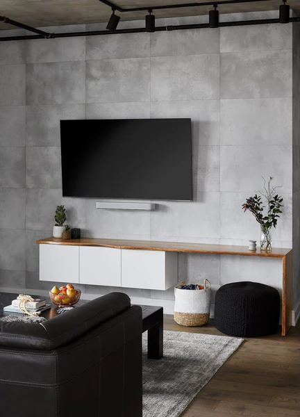 Achieve a Minimalist Look with Floating White Cabinets