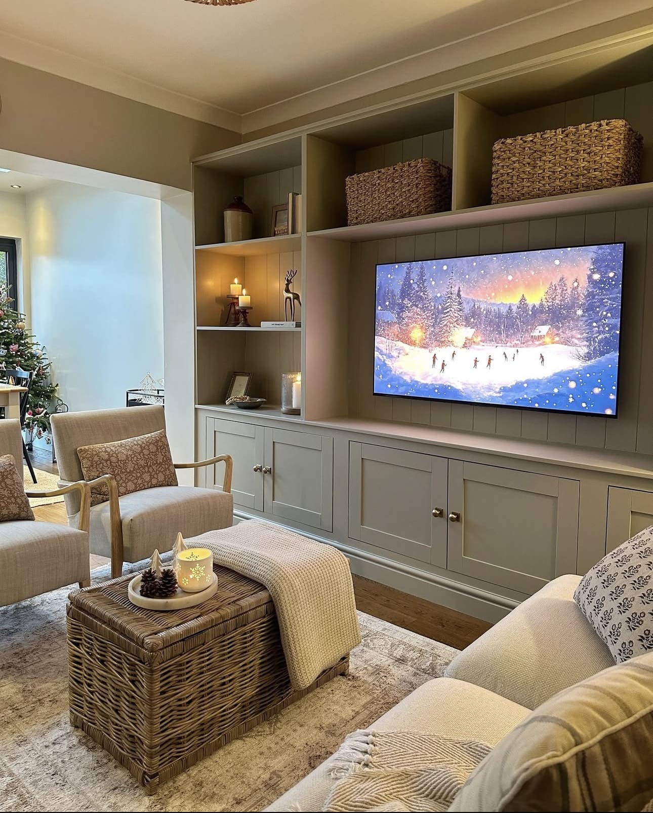 Incorporate Cozy Texture with Woven Storage Baskets