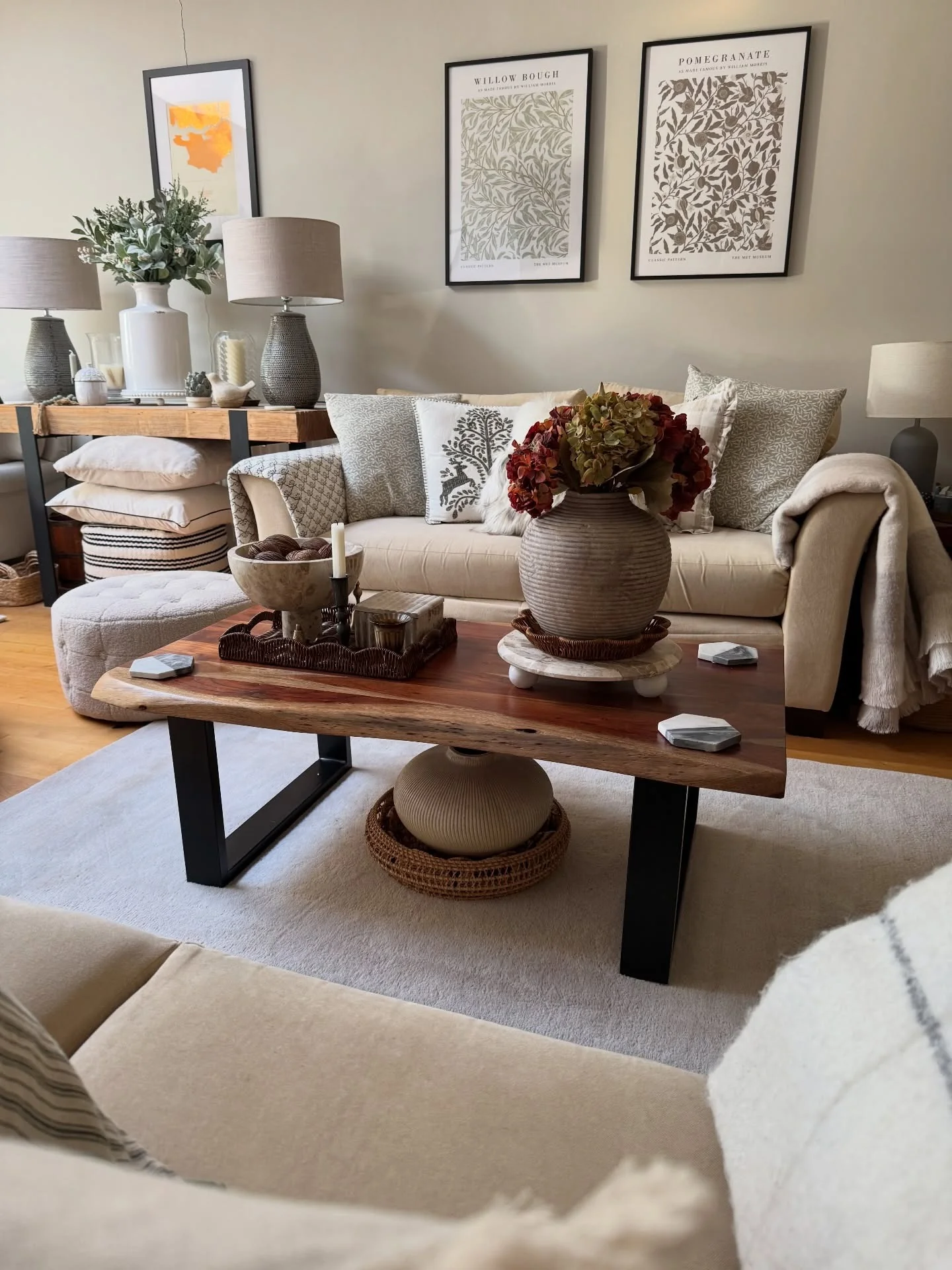 Bring Organic Warmth with a Live-Edge Coffee Table
