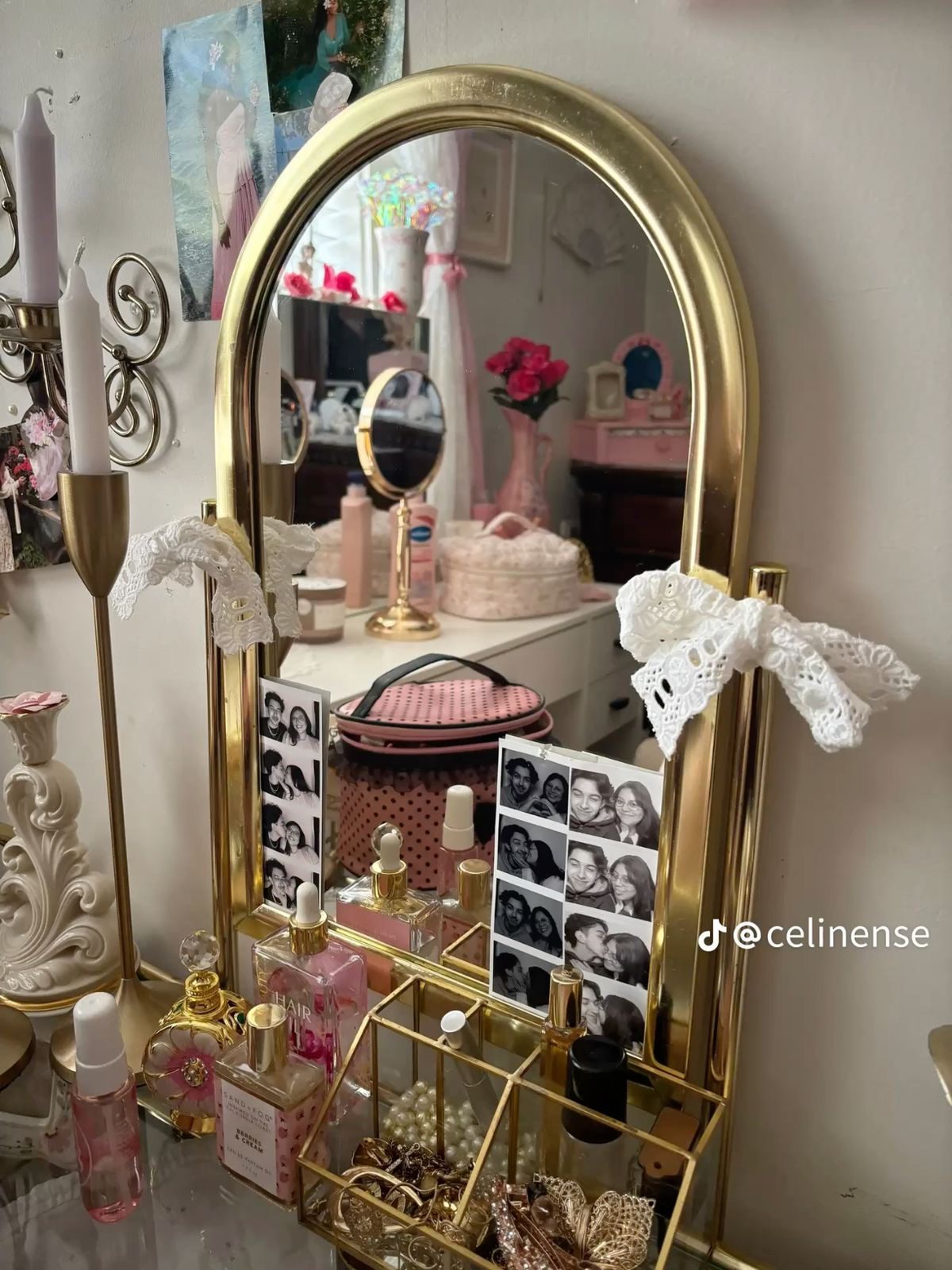 Personalize Your Mirror with Photo Strips