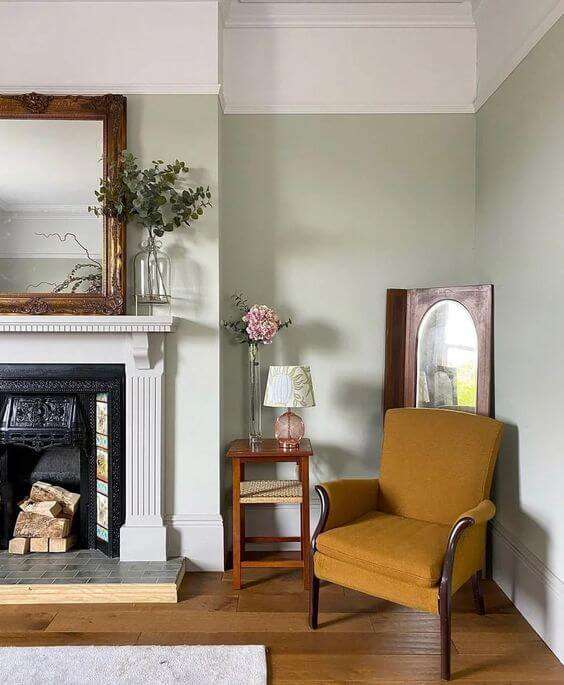 Warm Mustard Armchair Adds a Pop of Color