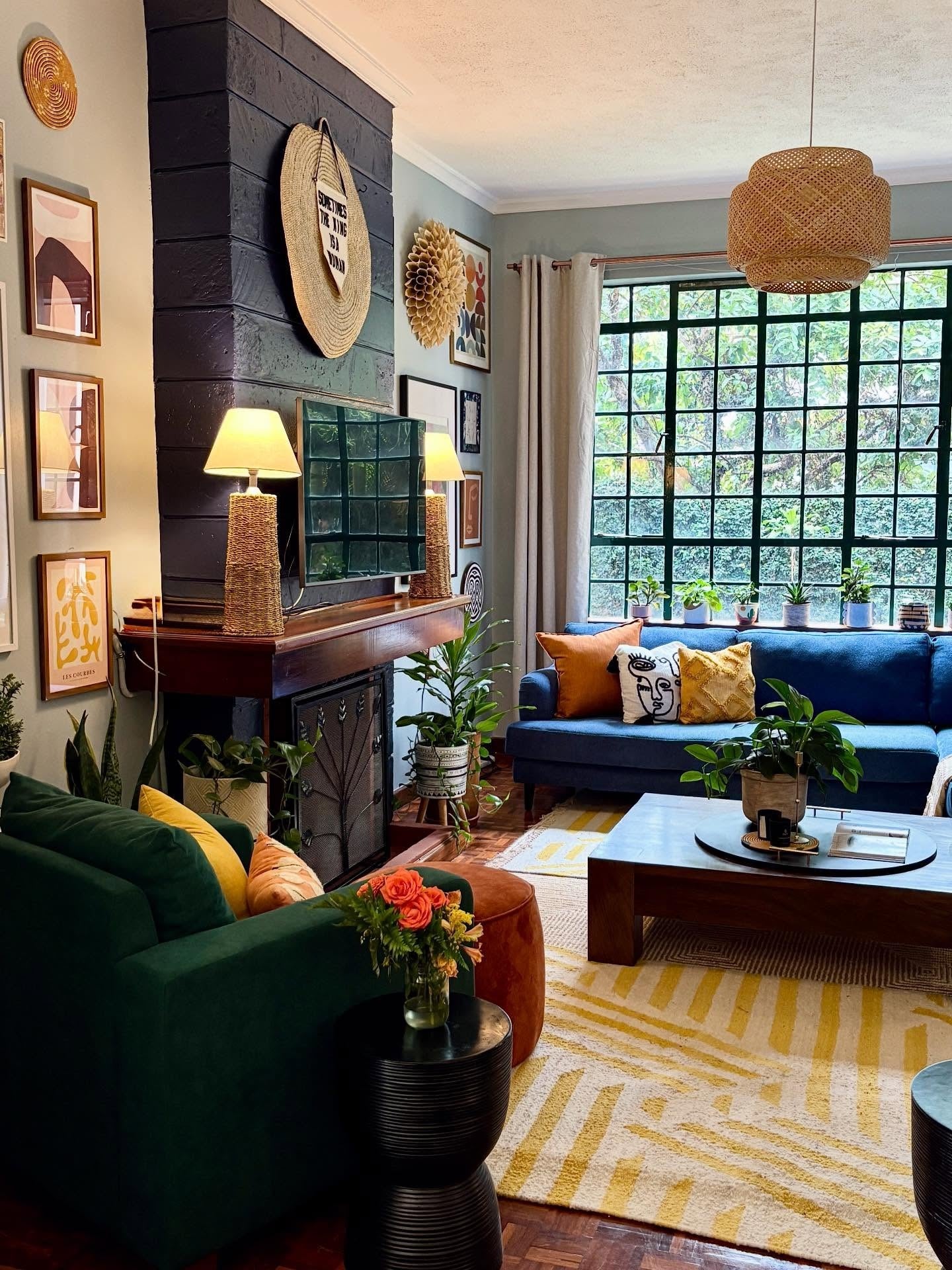 Layer Rugs for Added Depth