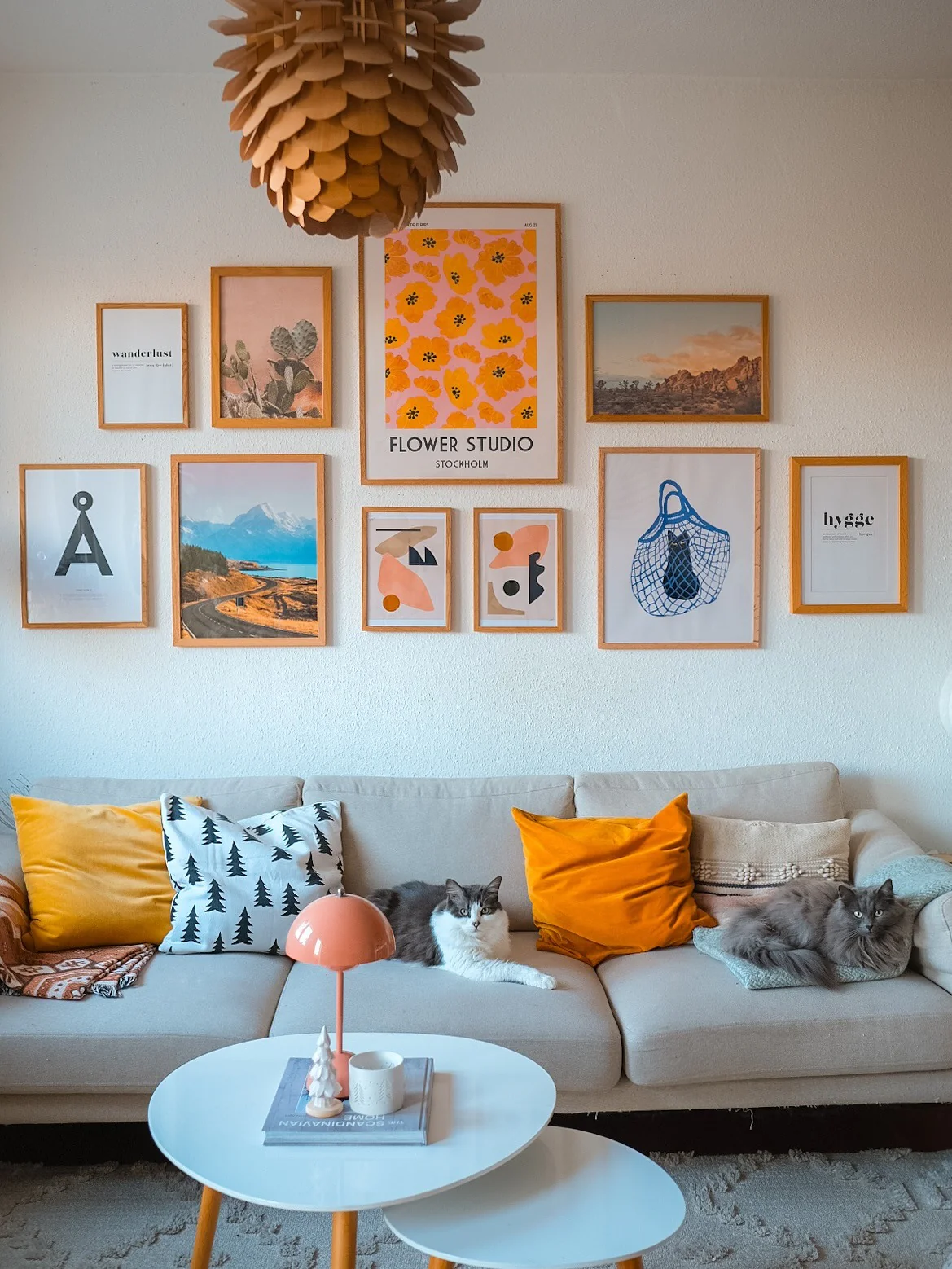 Gallery Wall Mixes Bold Graphics With Scenic Views