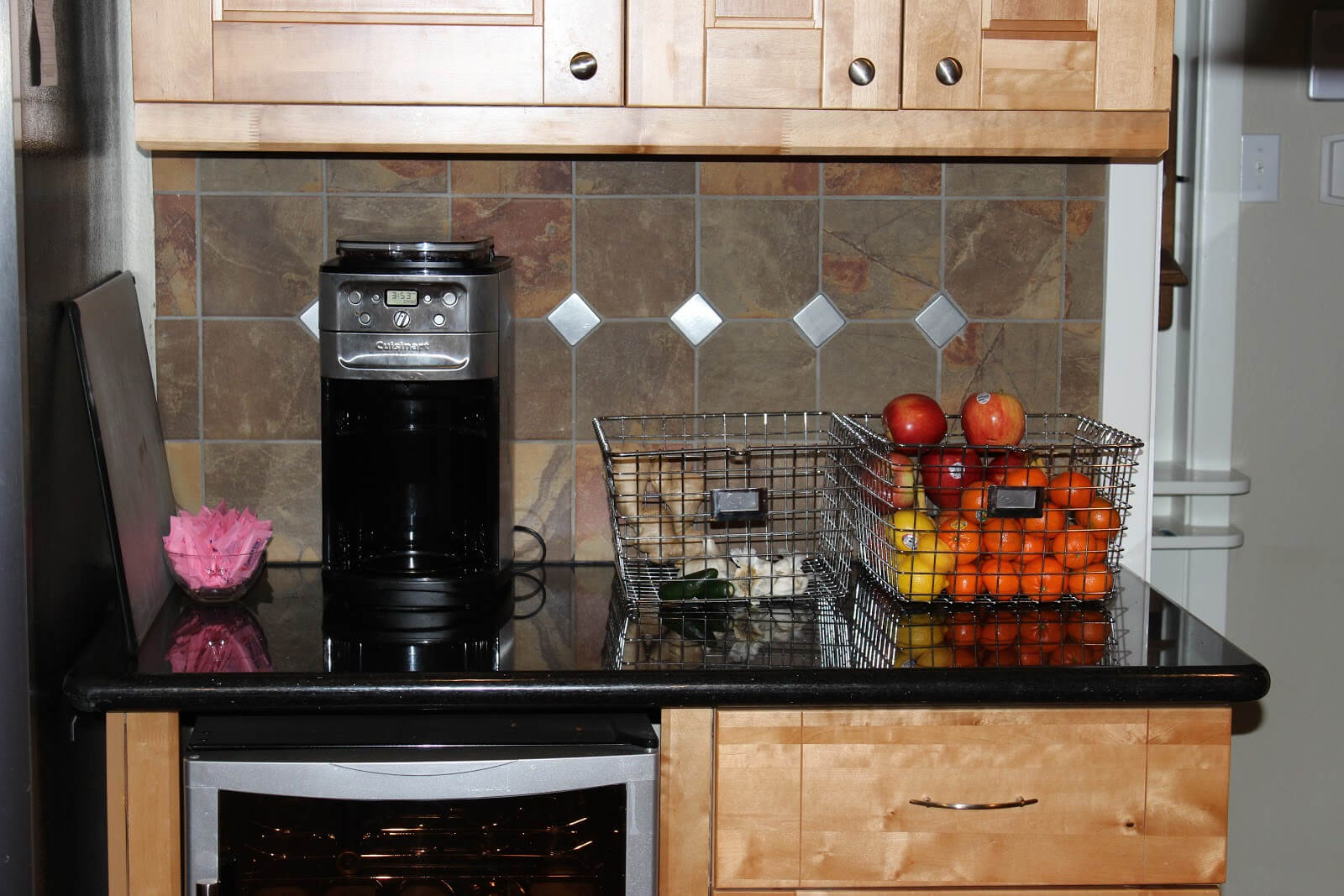 Stackable Wire Baskets for Fruit and Produce Storage