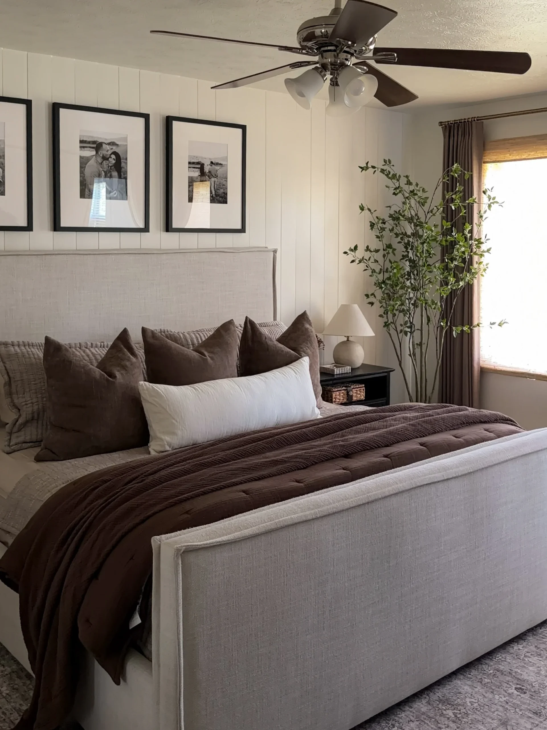 Framed Photos Create a Personal Focal Point