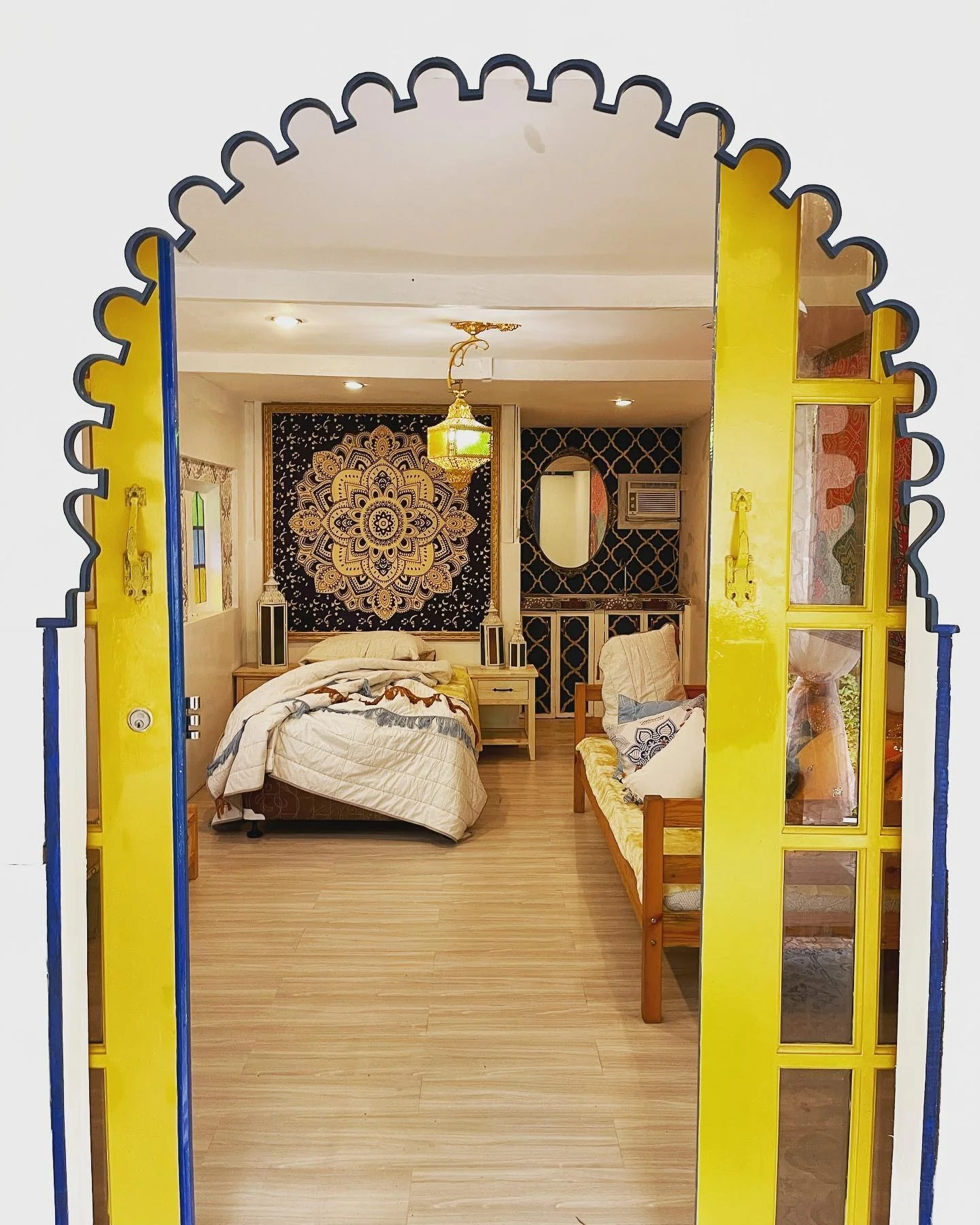 Large Mandala Tapestry Adds Instant Moroccan Flair