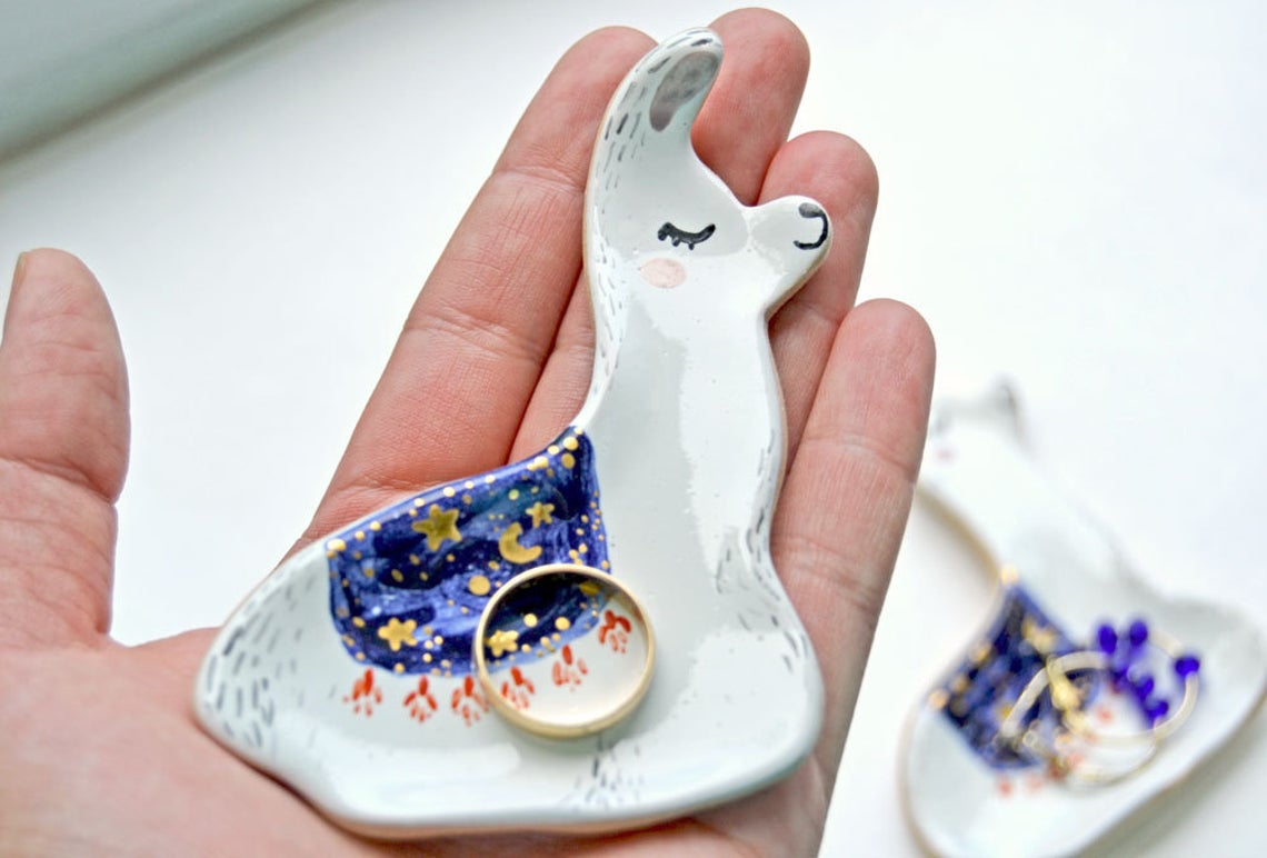Keep Rings Safe in Llama-Shaped Dishes