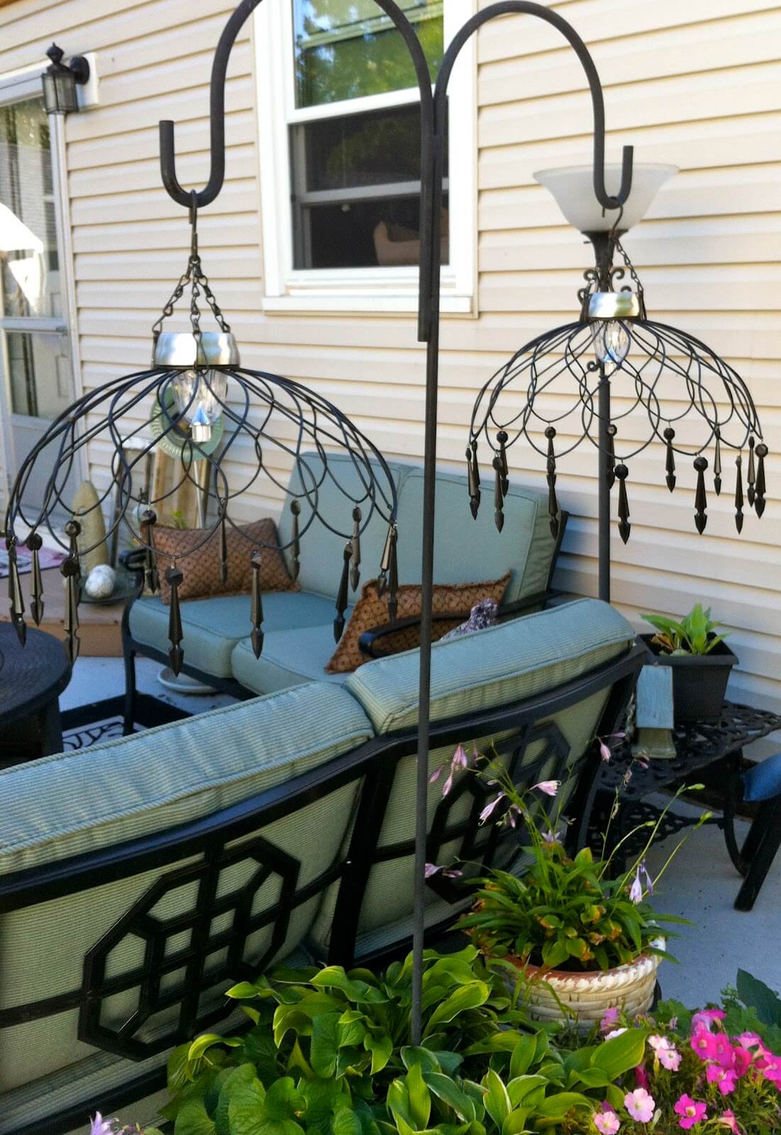 Ornate Wire Lanterns Add Ambient Light and Gentle Movement