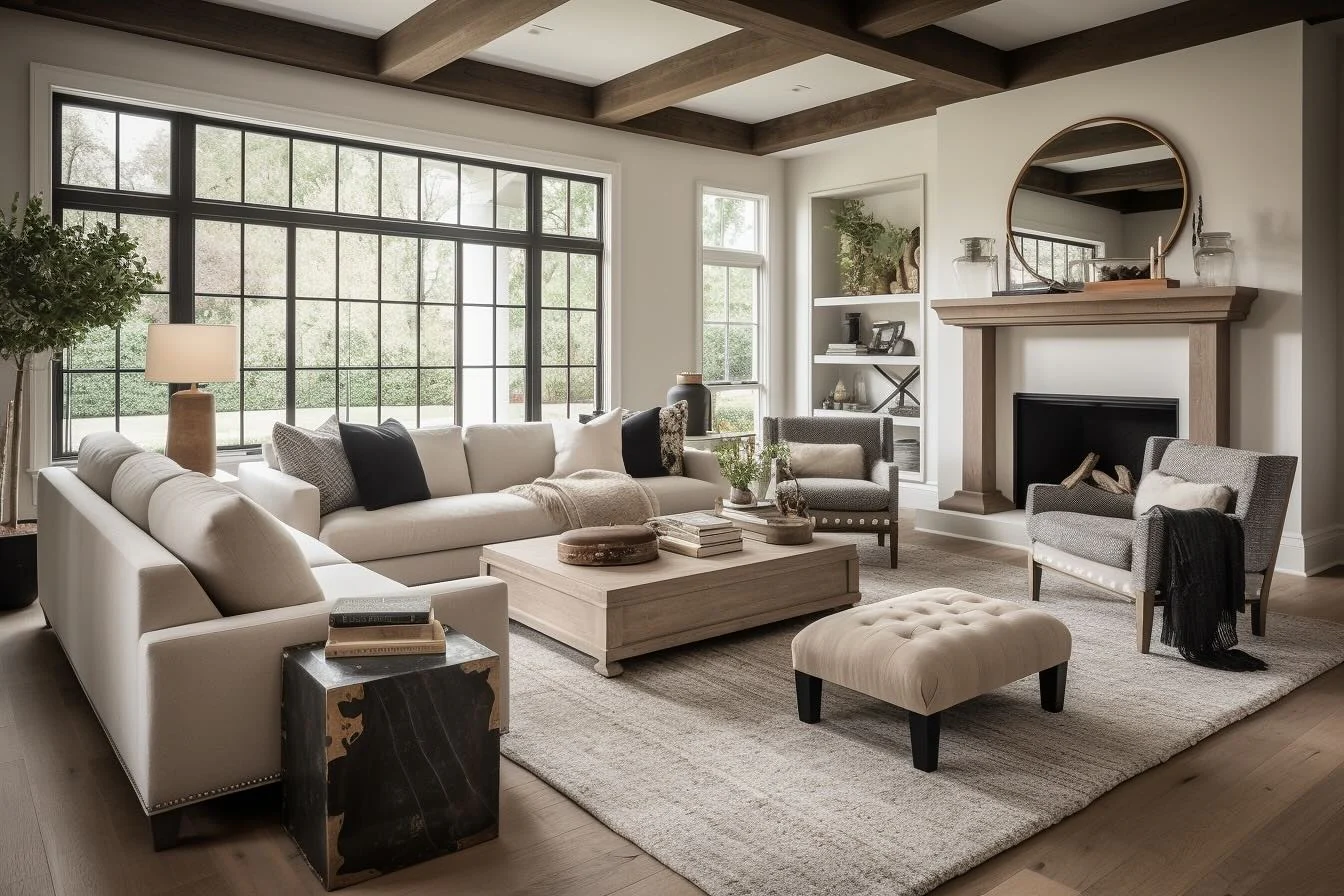 Choose a Large Square Coffee Table with Subtle Drawer Storage