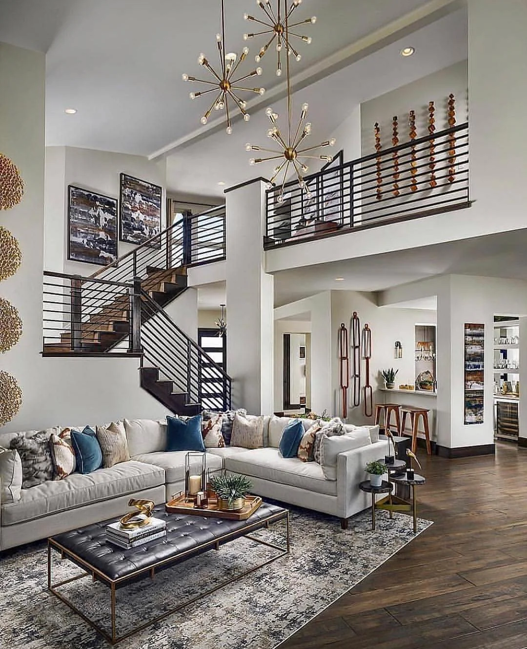 Illuminate a Grand Space with Starburst Chandeliers