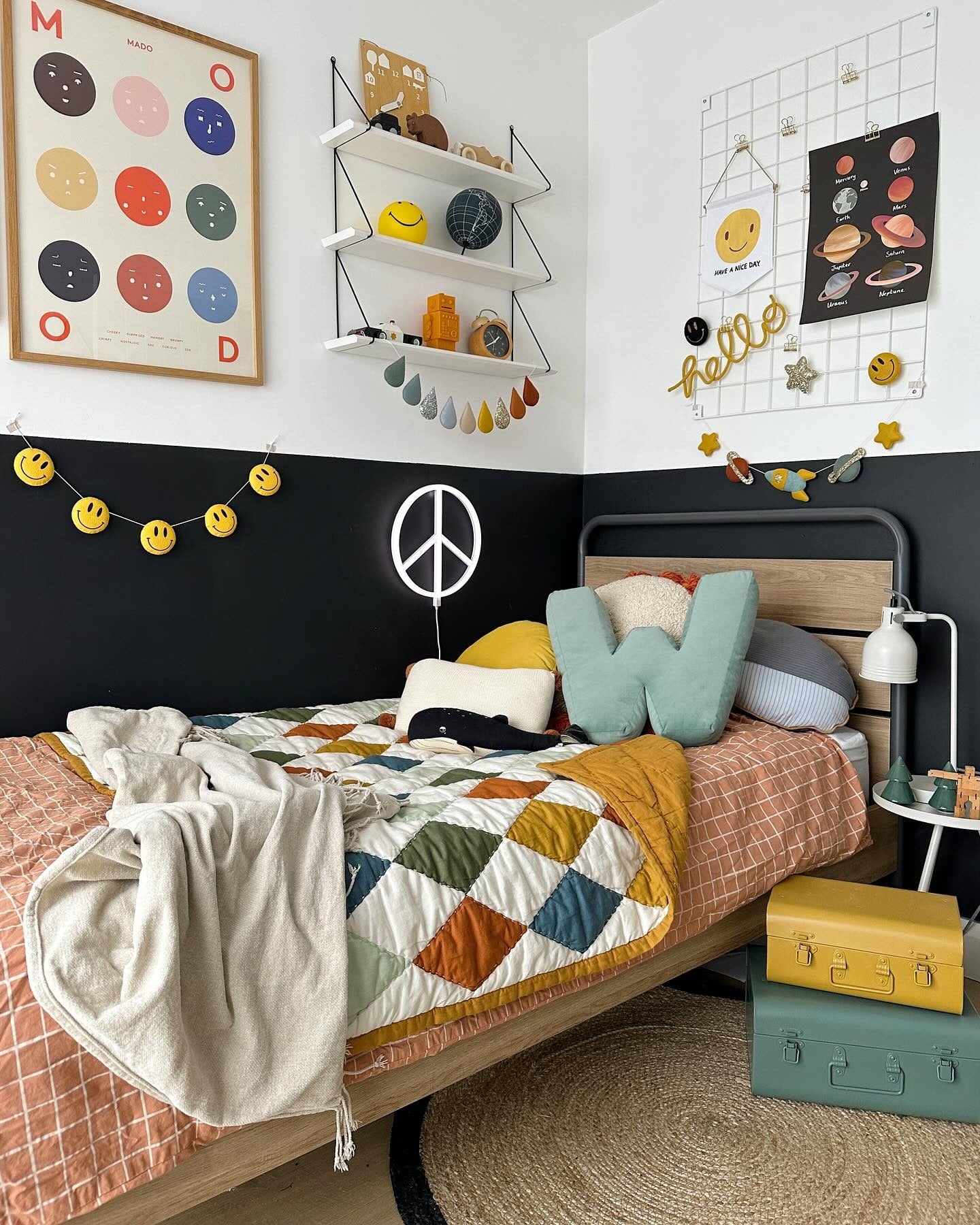 Stack Retro Metal Trunks for Playful Toy Storage
