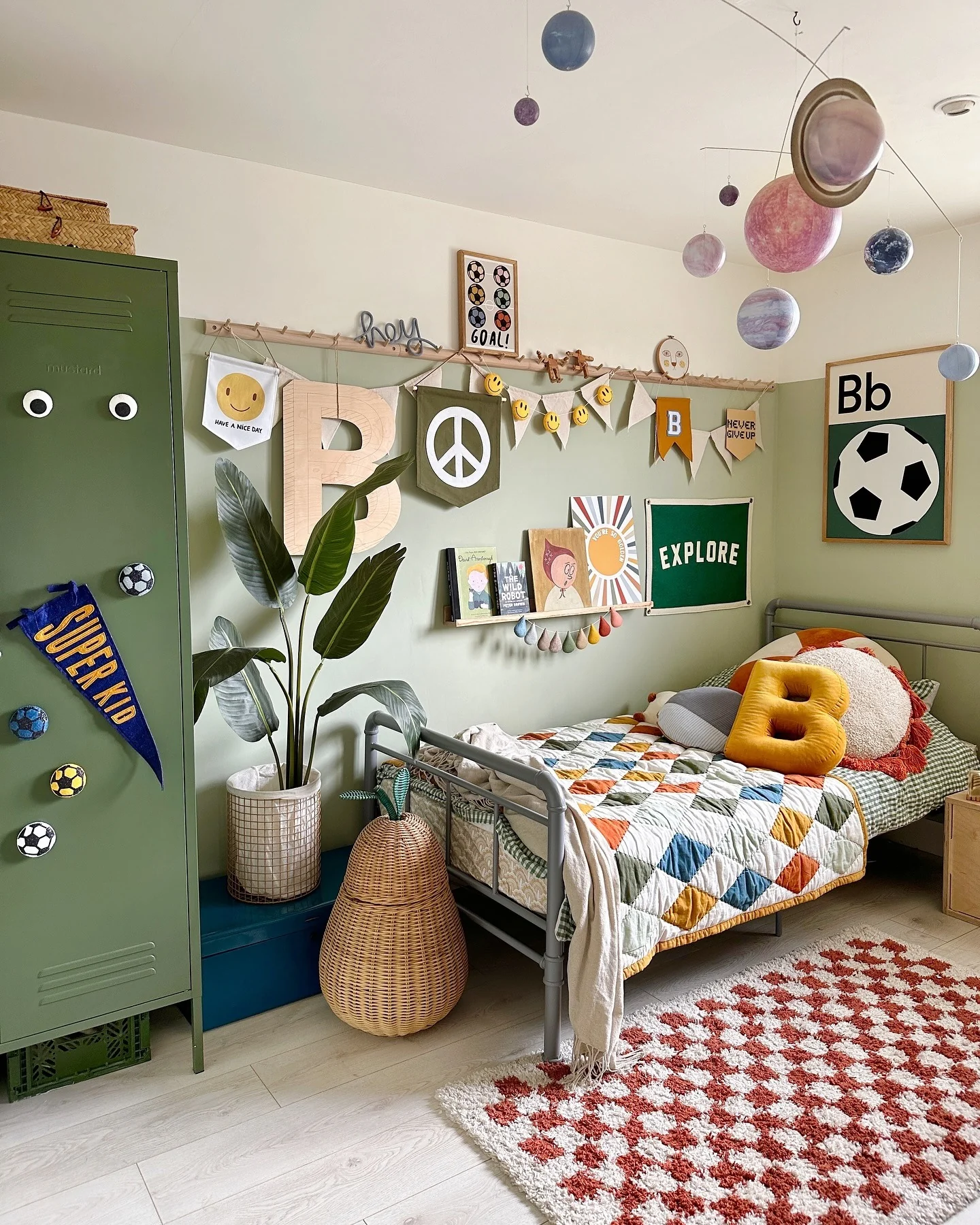 Giant Alphabet Pillows Add Cozy Comfort to Bed