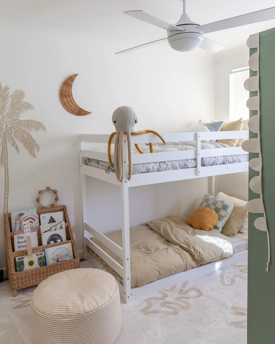 Woven Crescent Moon Wall Art for a Whimsical Touch