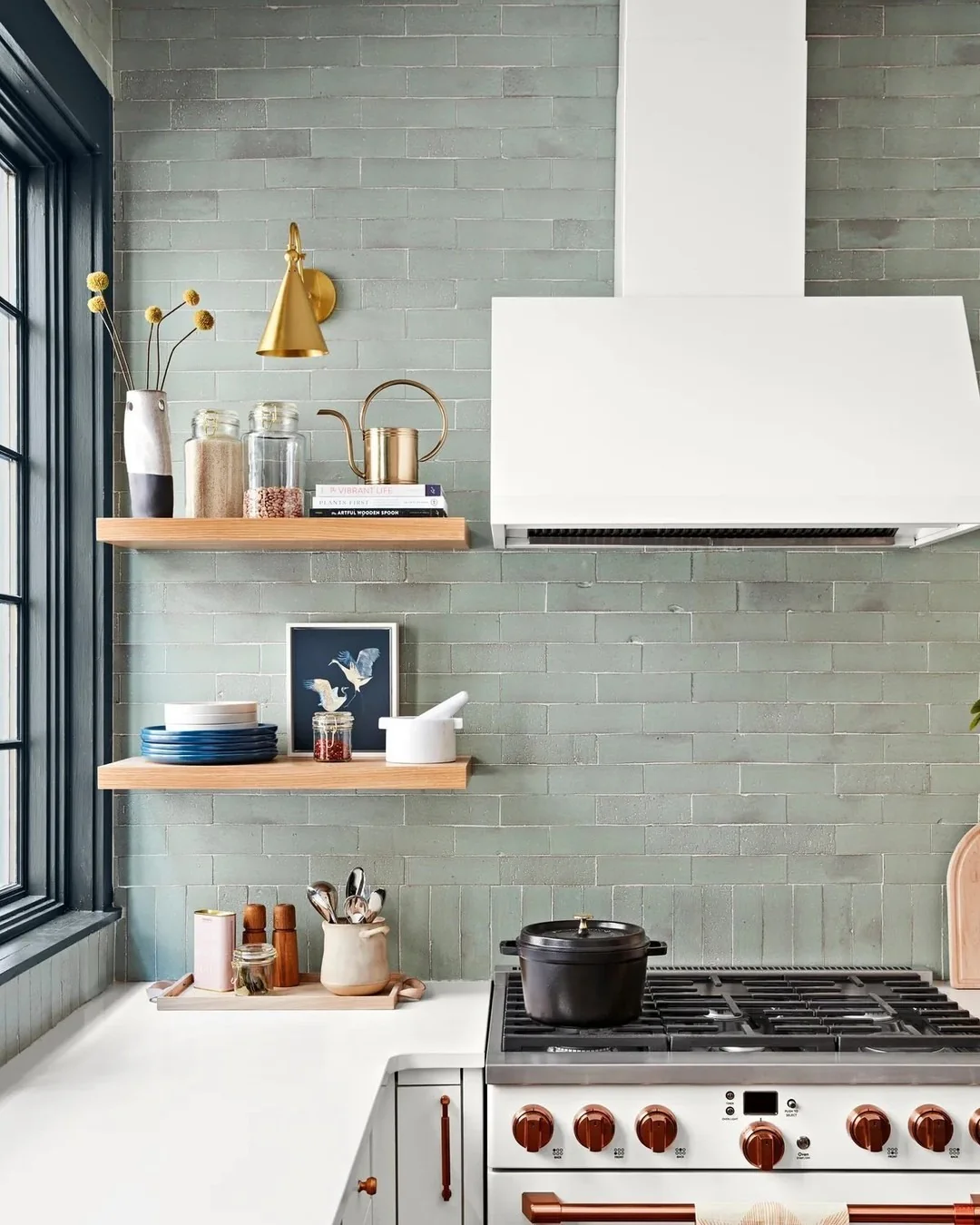 Brass Sconce for Focused Task Lighting
