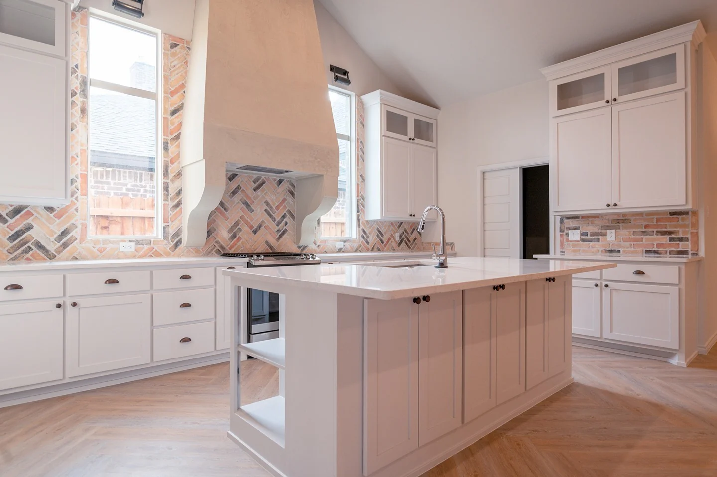 Herringbone Brick for Rustic Charm