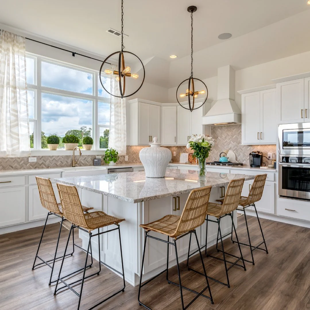 Incorporate Natural Texture with Rattan Stools