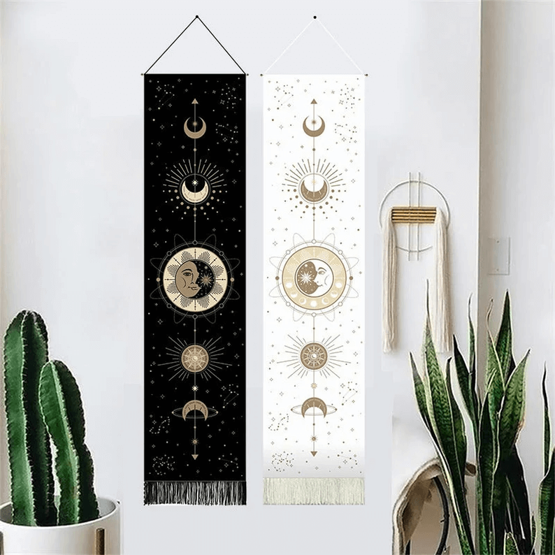 Celestial Sun and Moon Banners Add Mystical Flair