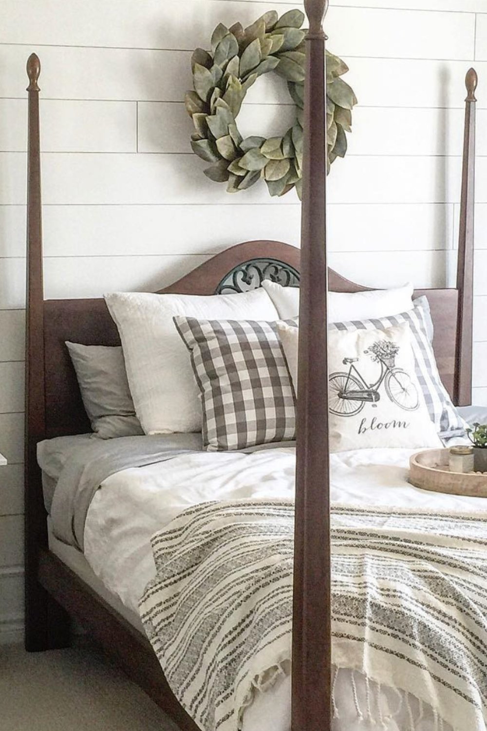 Magnolia Leaf Wreath Adds Organic Texture
