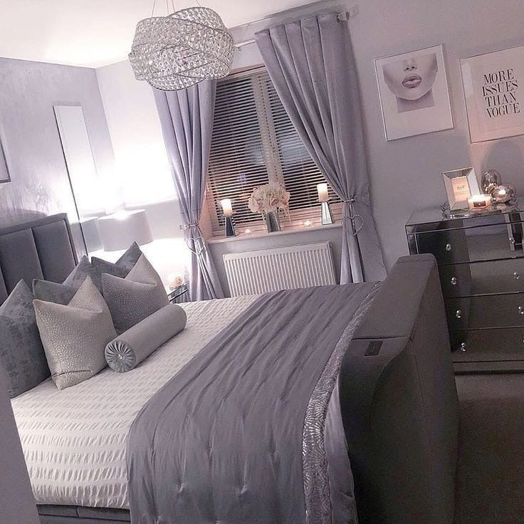 Glamorous Mirrored Dresser Adds Sparkle