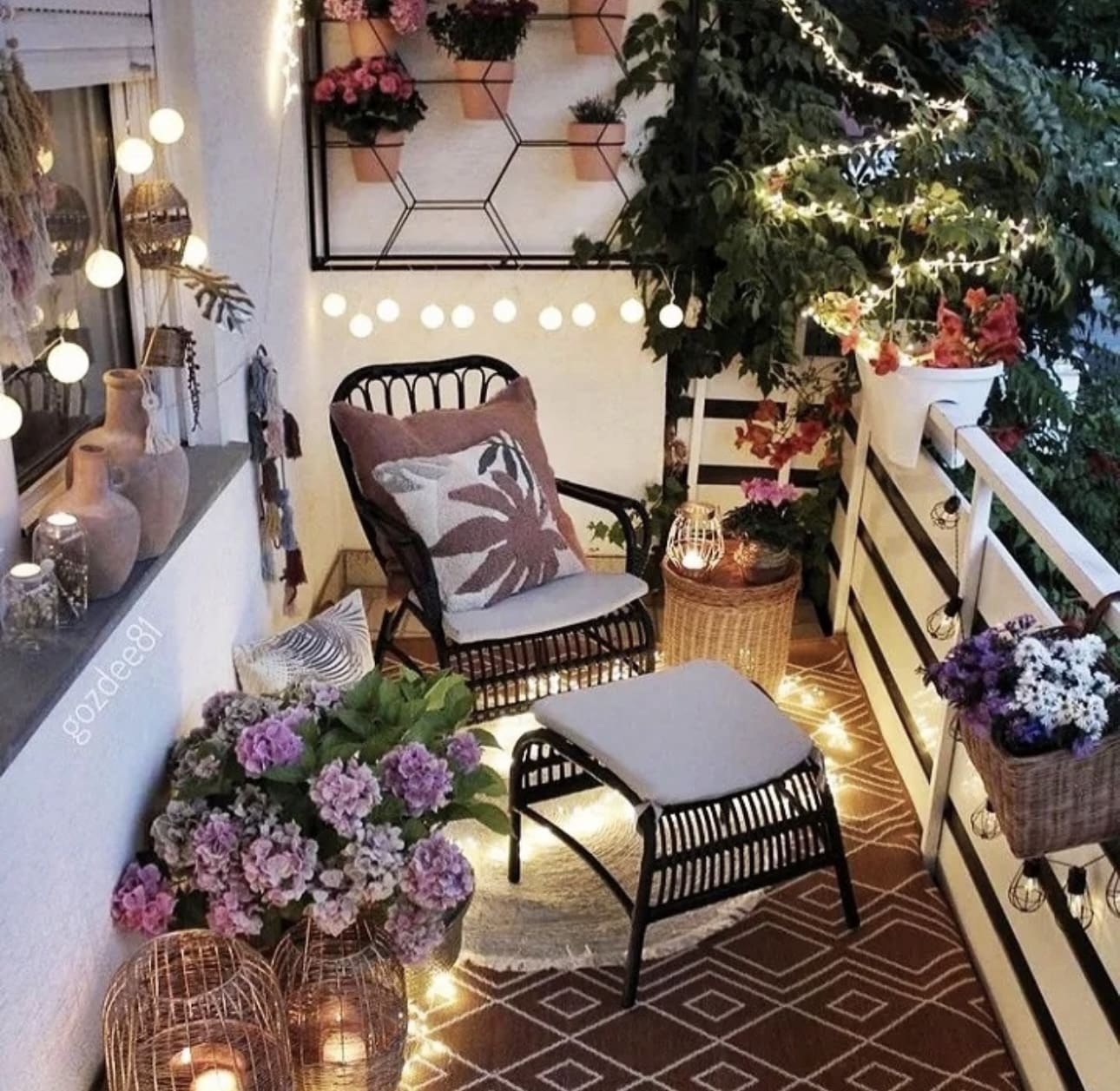 Woven Lanterns Create Cozy Ambiance with Candles