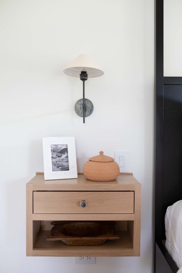 Keep Essentials Handy With a Floating Nightstand