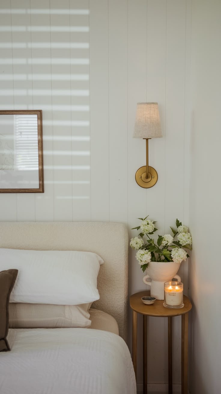 Design a Cozy Corner With a Brass Sconce