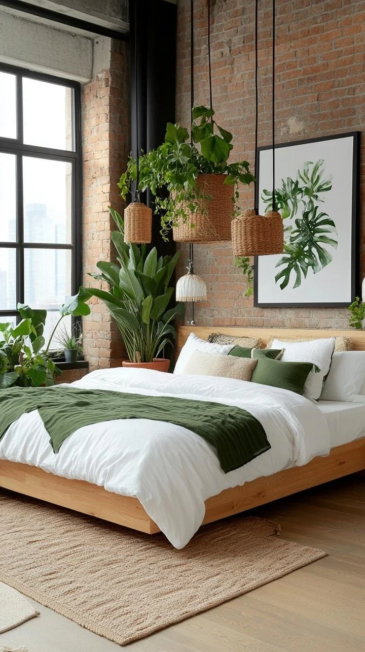 Bring Nature Indoors with Hanging Woven Planters