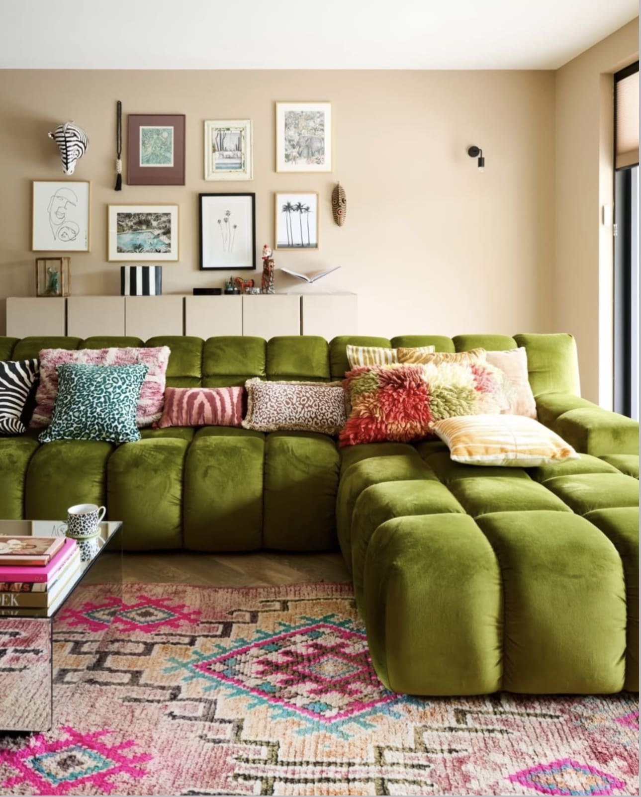 Layer Personality with an Eclectic Gallery Wall Mix