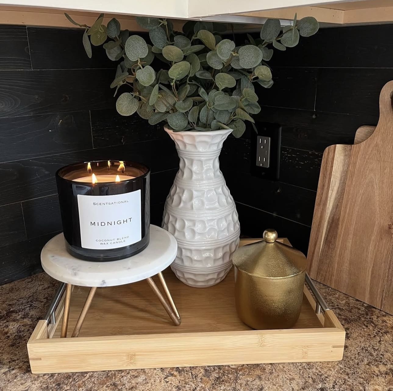 Elevate Decor with a Tiered Marble Stand