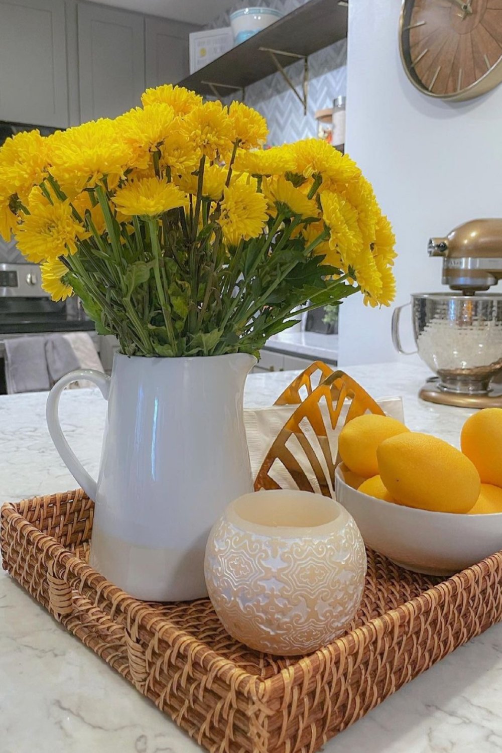 Round Orb Candle Adds Soft Light Through Cutouts