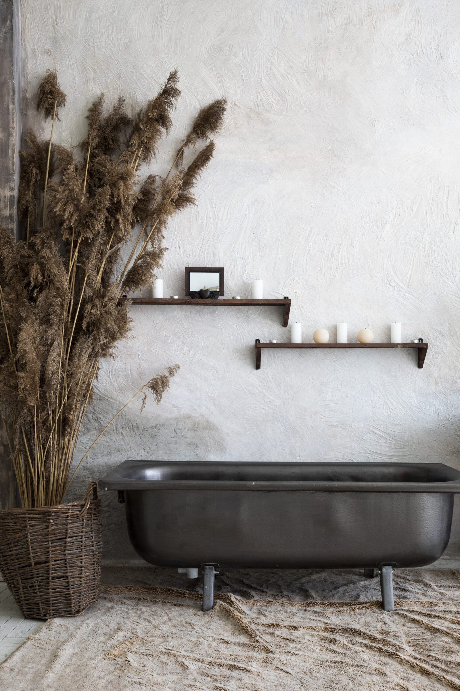 Introduce Organic Texture with Pampas Grass