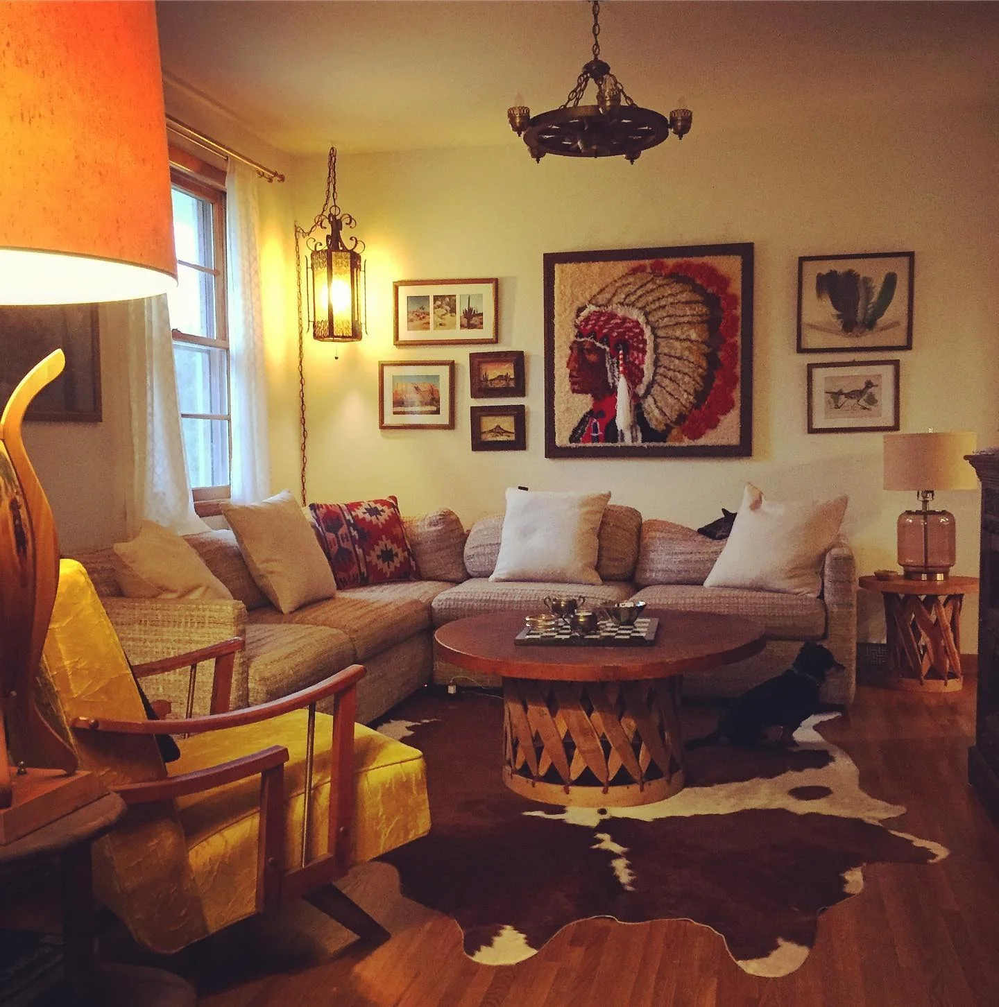 Indian Chief Wall Hanging Adds a Rugged Focal Point