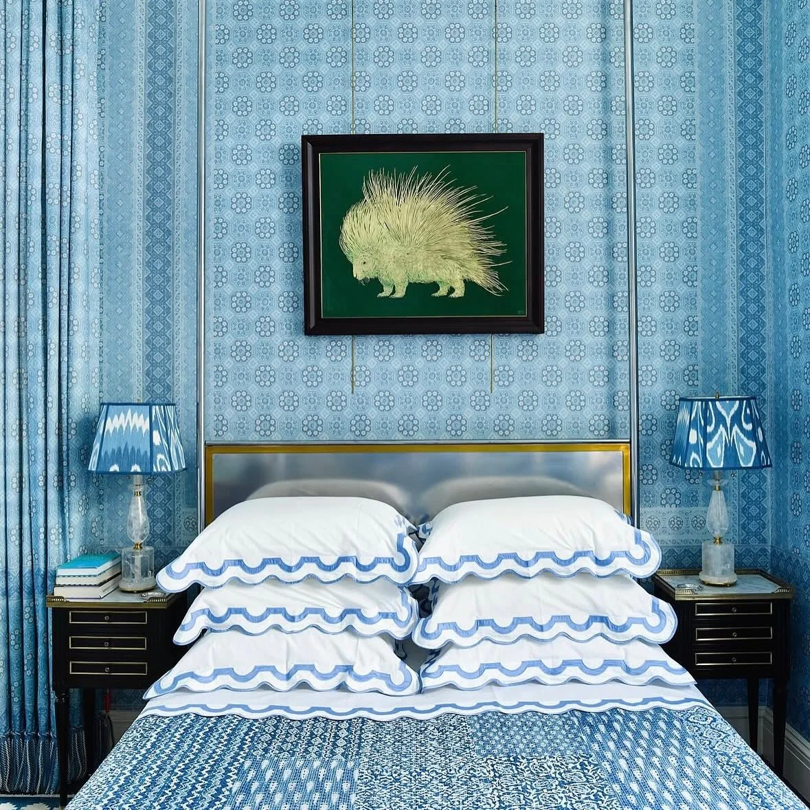 Layer in Playful Scalloped Bedding