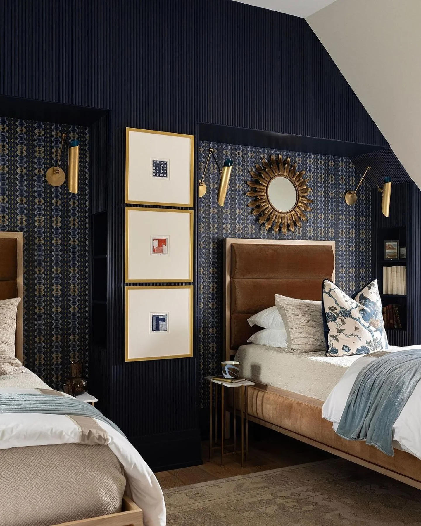 Incorporate a Glamorous Sunburst Mirror