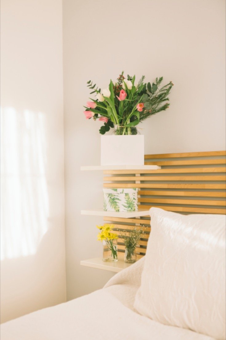 Bring Nature Indoors with Floating Shelves