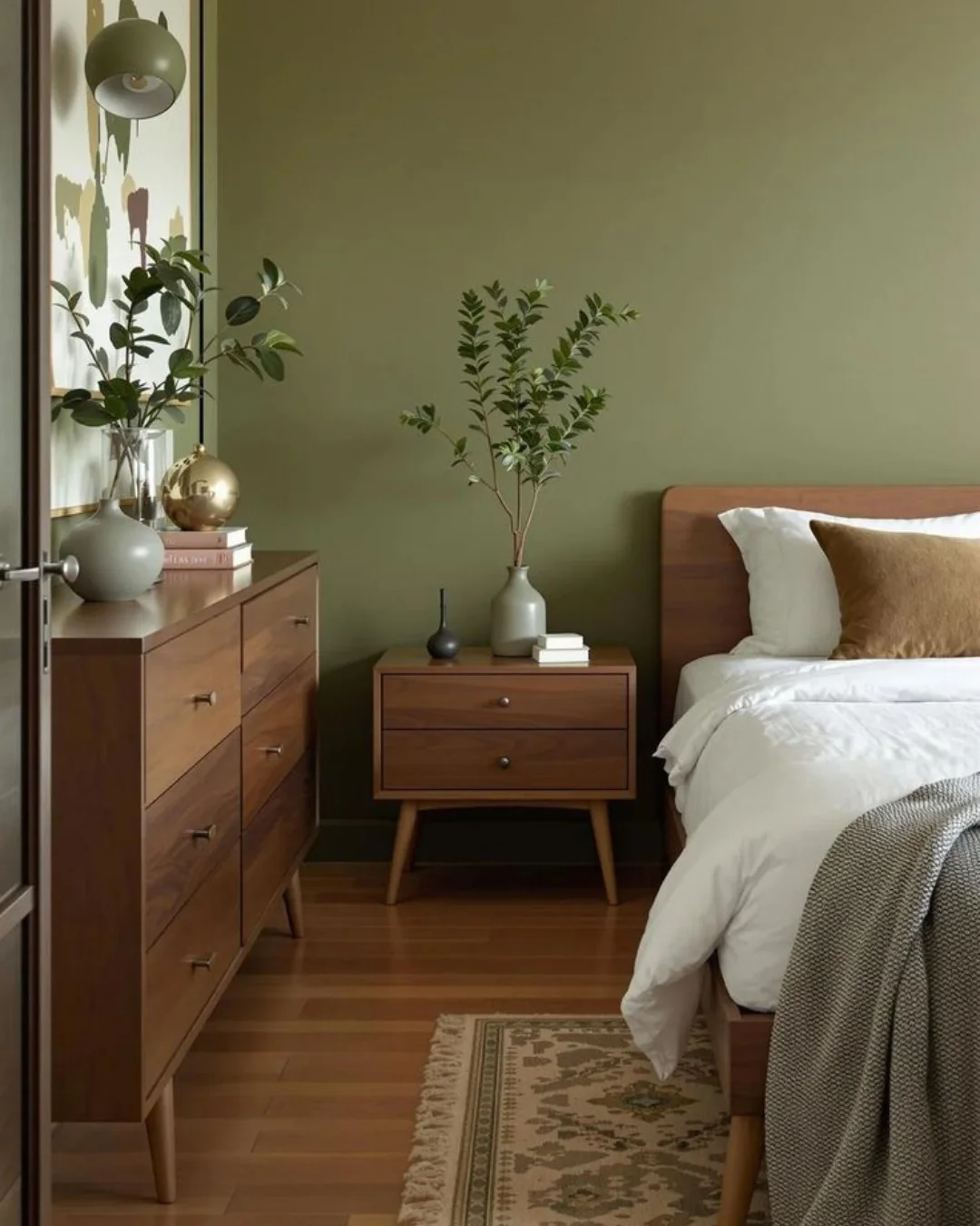Mid-Century Dresser Brings Warm Wood Tones
