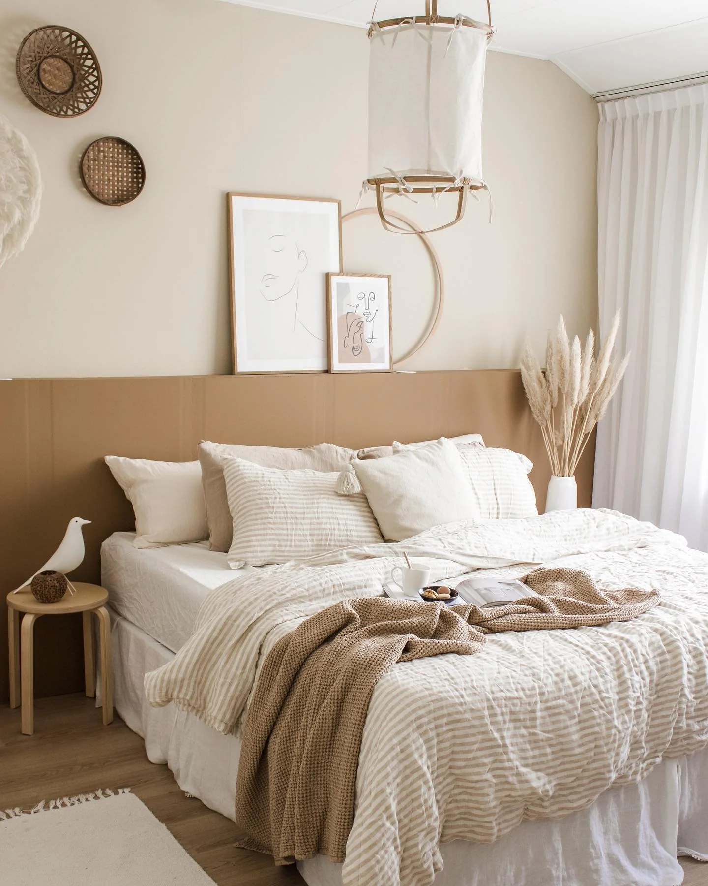 Woven Baskets Add Handcrafted Wall Texture