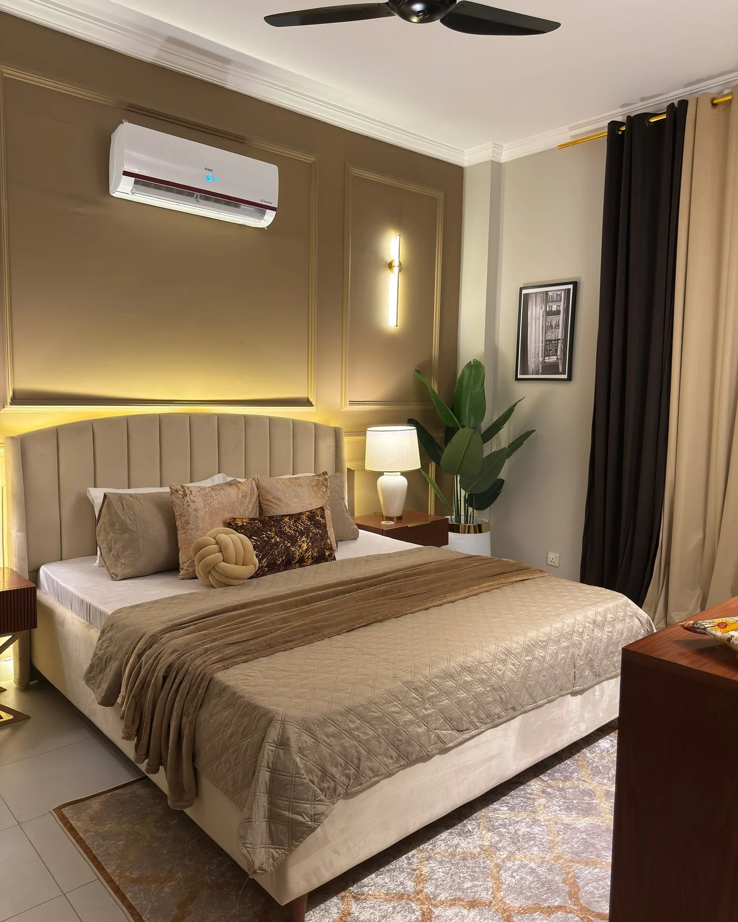 Recessed Wall Lighting Creates a Soft, Layered Glow