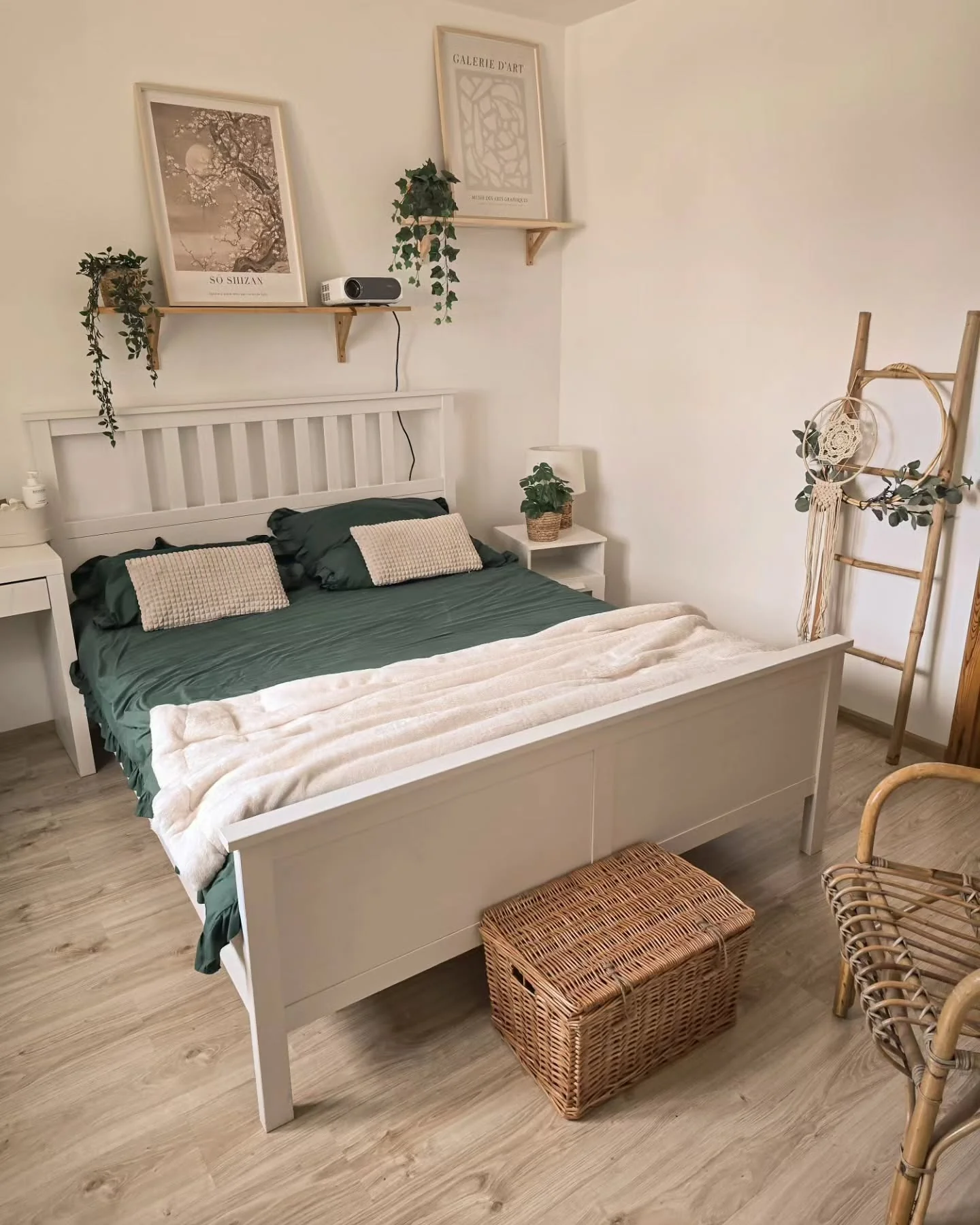 Incorporate Natural Texture and Storage with a Woven Trunk