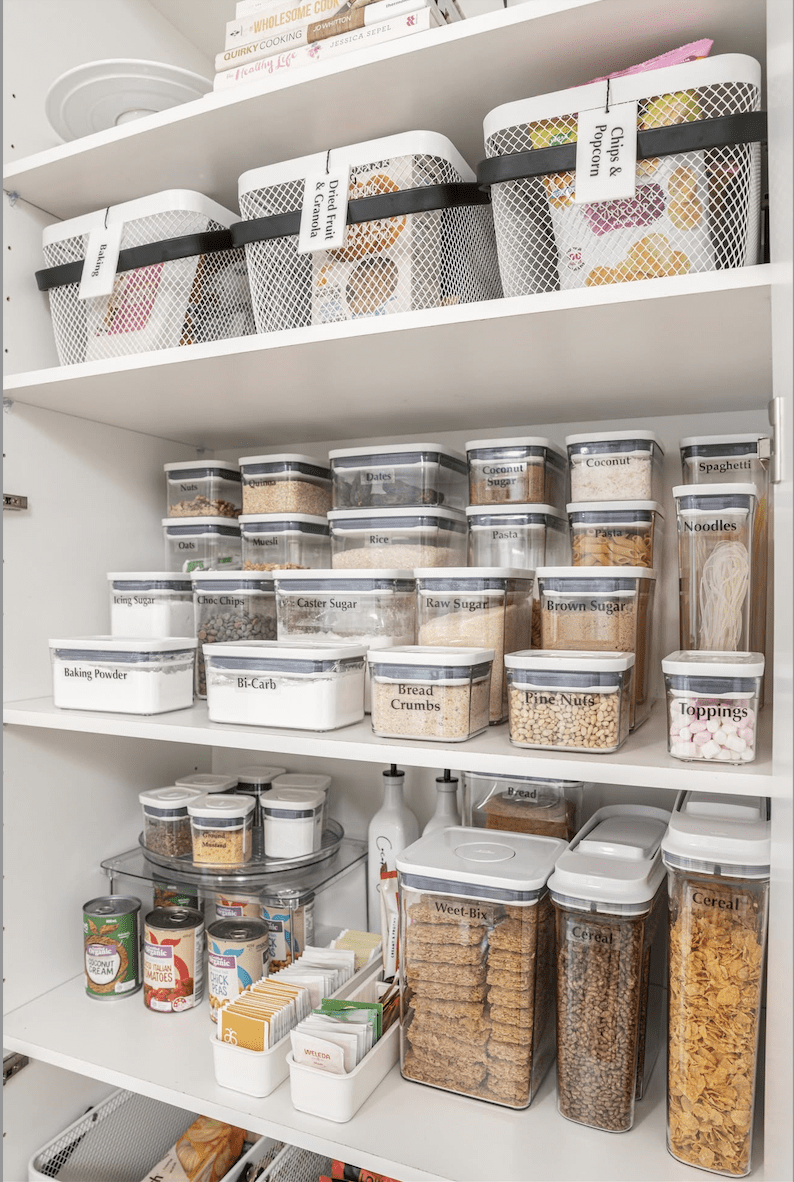 Stackable Containers Keep Baking Staples Fresh